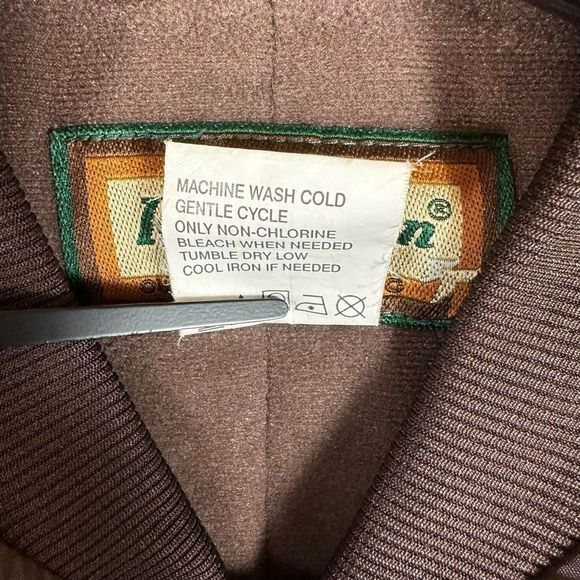 Remington Mens Fleece Lined Warm Hunting Jacket Coat Brown Snap Front M - Picture 4 of 9